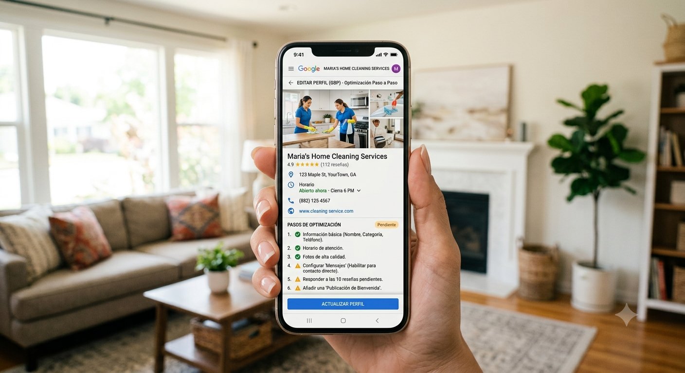 Cómo optimizar tu perfil de Google Business Profile paso a paso